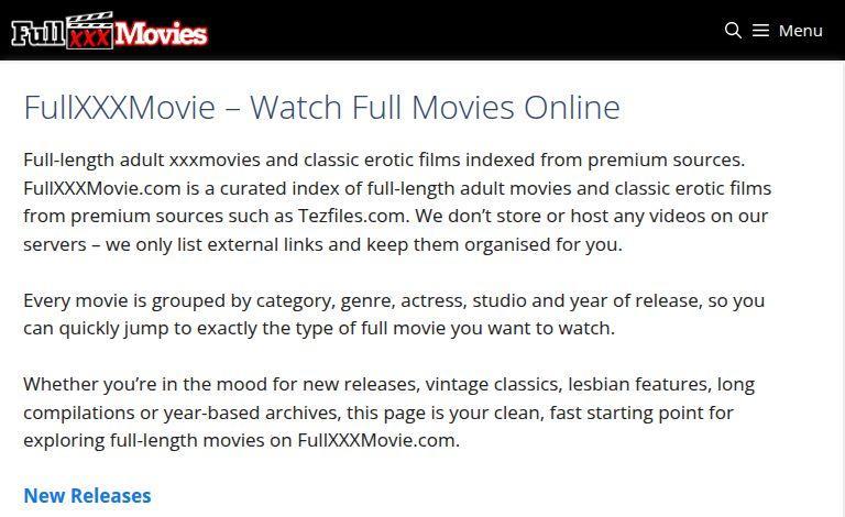 FullXXXMovies Review: A Comprehensive Guide to Free Adult Content