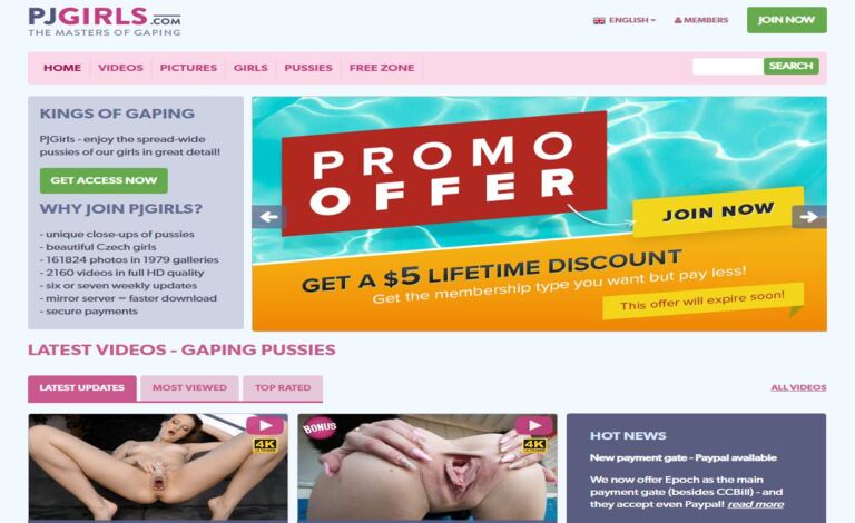 Pjgirls Review: High-Quality Czech Porn with Stunning Models