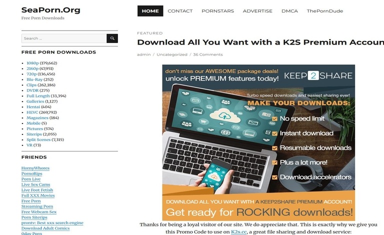 SeaPorn: The Ultimate Free Adult Content Download Site