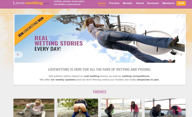 LoveWetting: The Ultimate Destination for Pee Fetish Videos